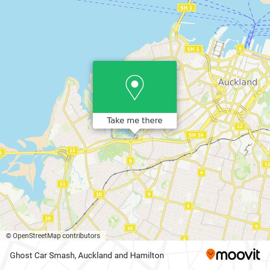 Ghost Car Smash map