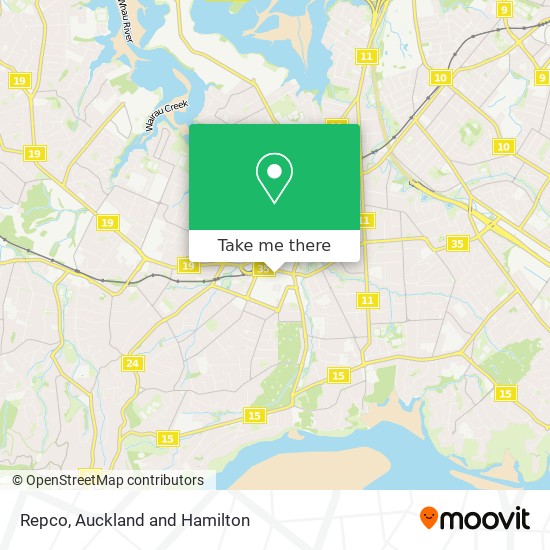 Repco map