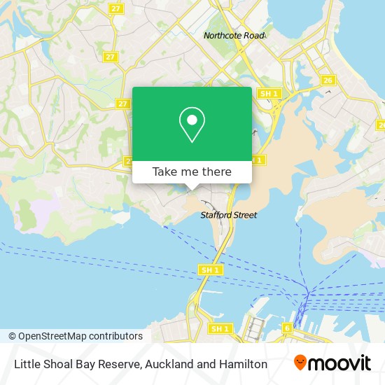 Little Shoal Bay Reserve map