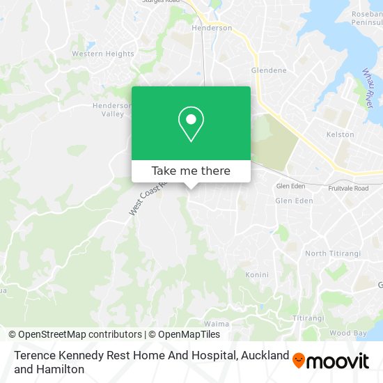 Terence Kennedy Rest Home And Hospital map