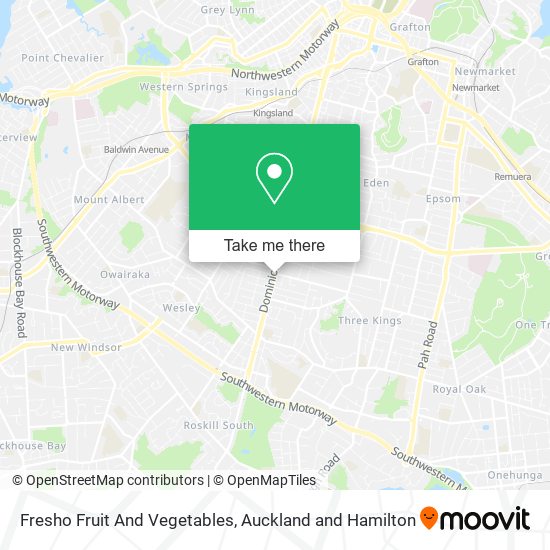Fresho Fruit And Vegetables map
