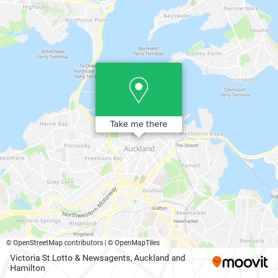 Victoria St Lotto & Newsagents map