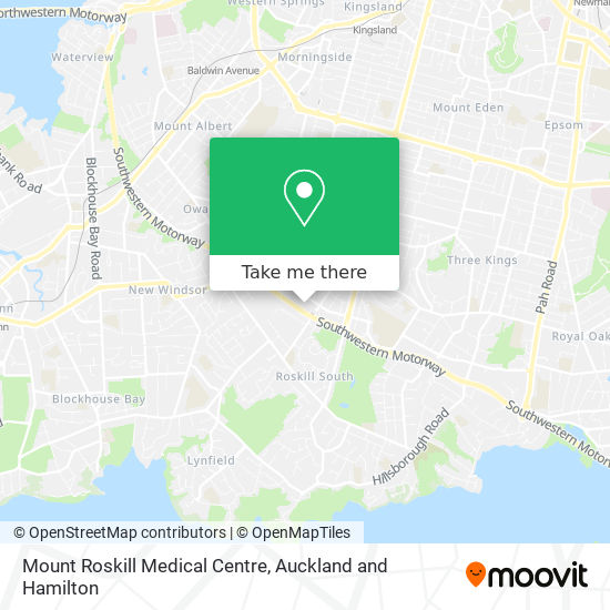 Mount Roskill Medical Centre map
