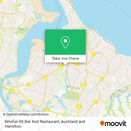 Nitefun 98 Bar And Restaurant map