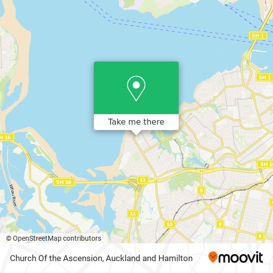 Church Of the Ascension map
