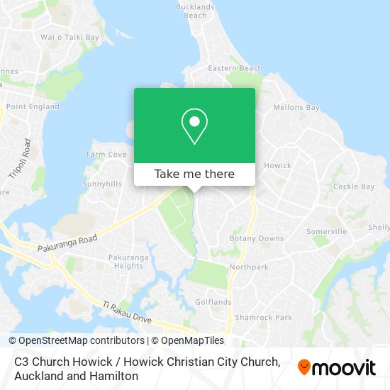 C3 Church Howick / Howick Christian City Church地图
