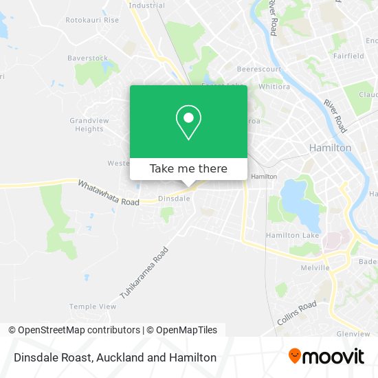 Dinsdale Roast map