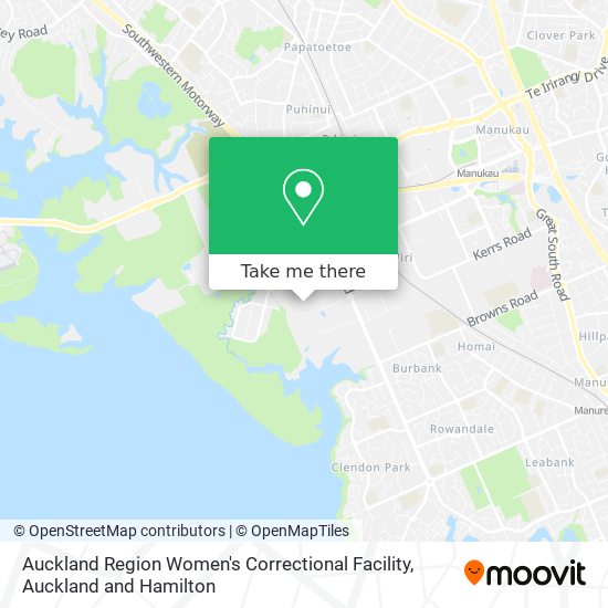 Auckland Region Women's Correctional Facility地图