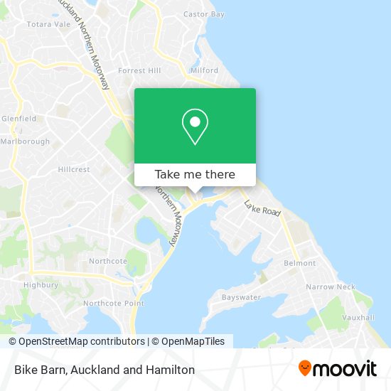 Bike Barn map