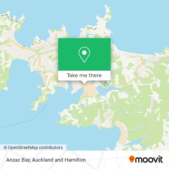 Anzac Bay map