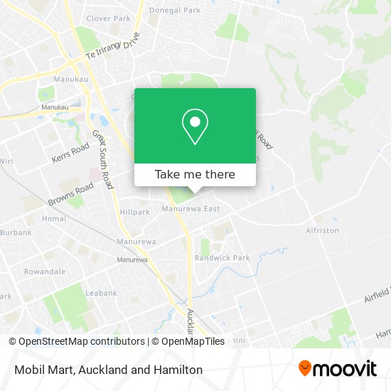 Mobil Mart map