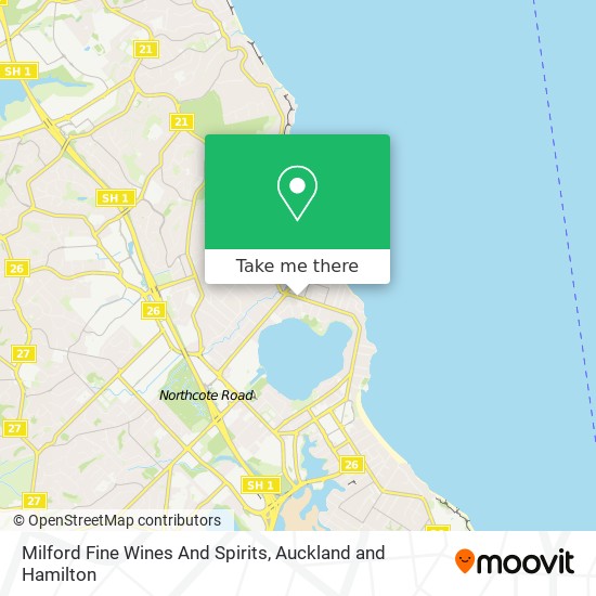 Milford Fine Wines And Spirits map