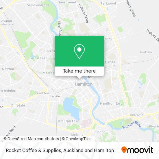 Rocket Coffee & Supplies map