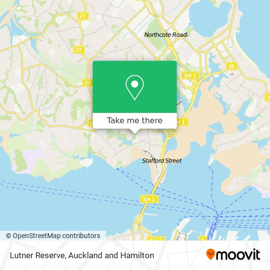 Lutner Reserve map