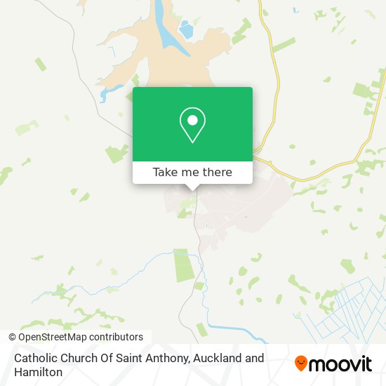 Catholic Church Of Saint Anthony map