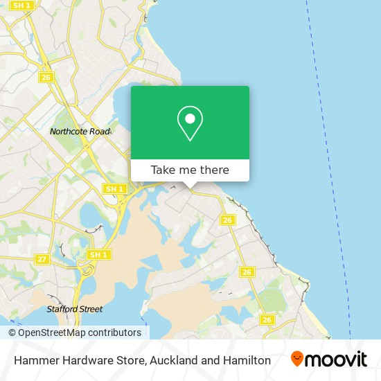 Hammer Hardware Store地图