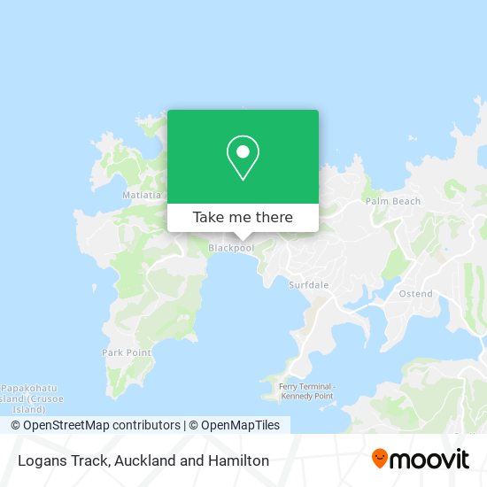 Logans Track map