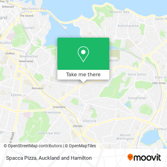 Spacca Pizza map