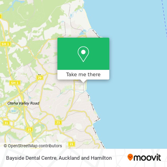 Bayside Dental Centre map