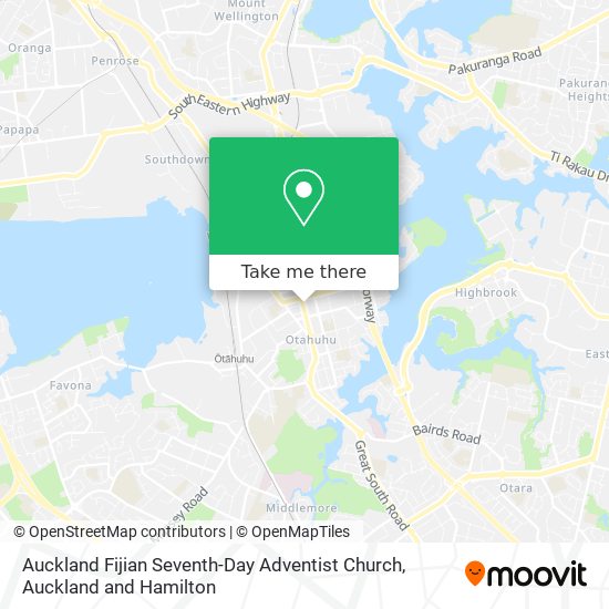 Auckland Fijian Seventh-Day Adventist Church map