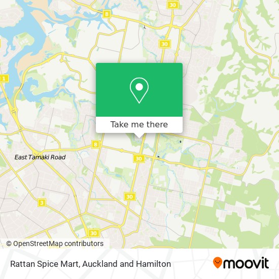 Rattan Spice Mart map
