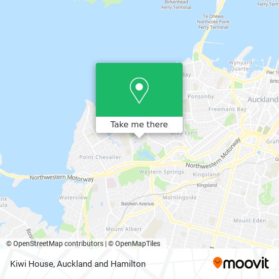 Kiwi House map