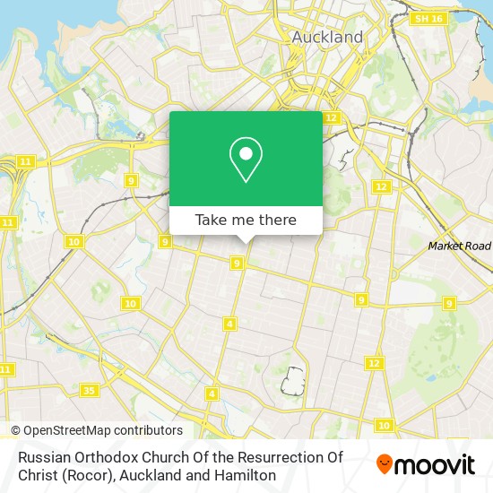 Russian Orthodox Church Of the Resurrection Of Christ (Rocor)地图