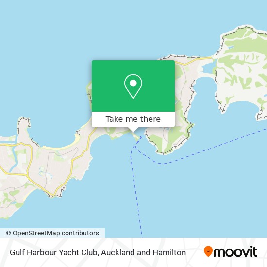 Gulf Harbour Yacht Club map