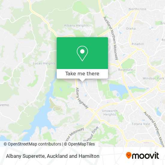 Albany Superette地图