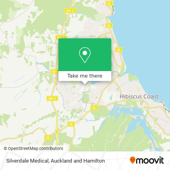 Silverdale Medical map