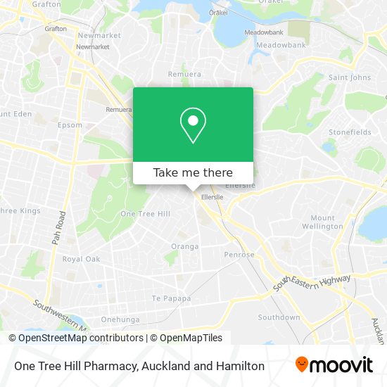 One Tree Hill Pharmacy地图