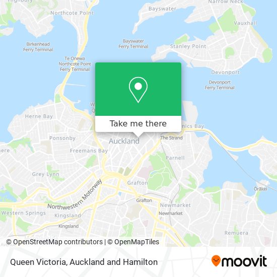 Queen Victoria map