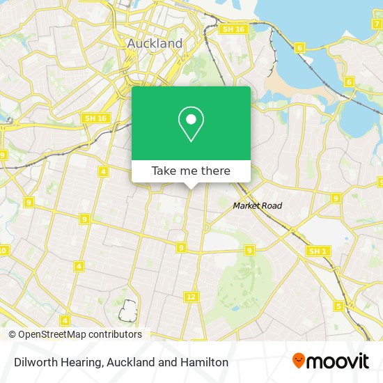 Dilworth Hearing地图