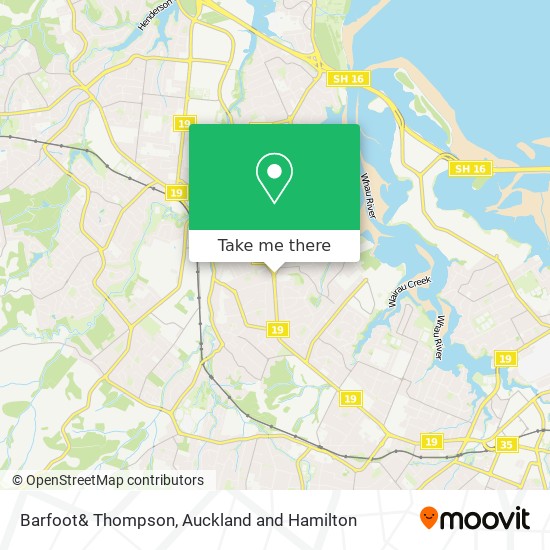 Barfoot& Thompson地图
