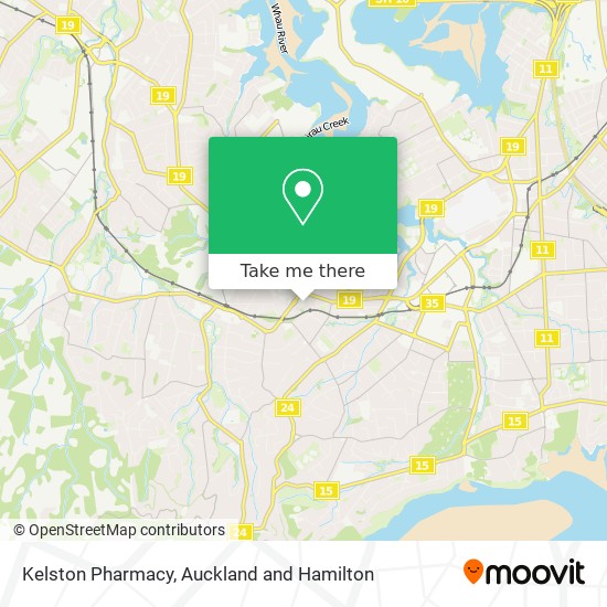 Kelston Pharmacy map