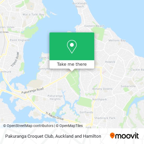 Pakuranga Croquet Club地图