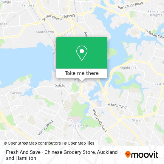 Fresh And Save - Chinese Grocery Store map