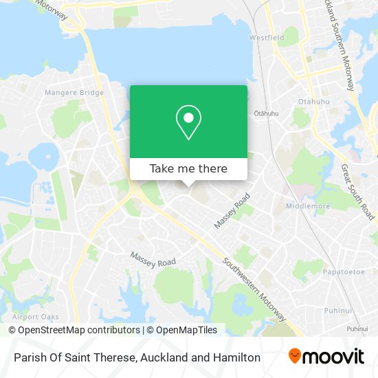 Parish Of Saint Therese map