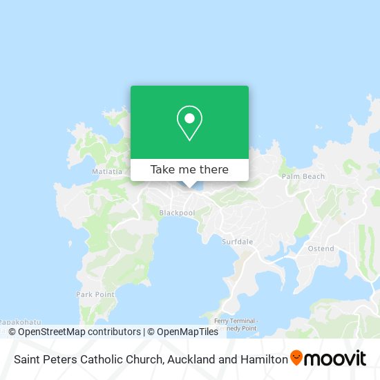 Saint Peters Catholic Church地图