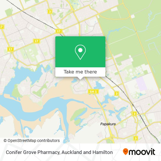 Conifer Grove Pharmacy map