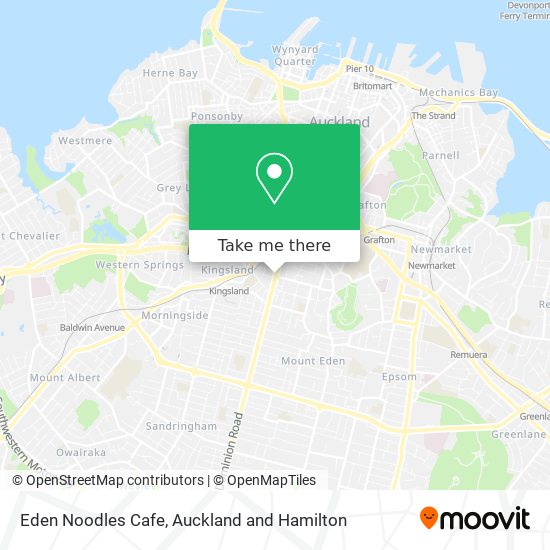 Eden Noodles Cafe地图