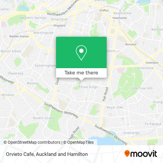 Orvieto Cafe map