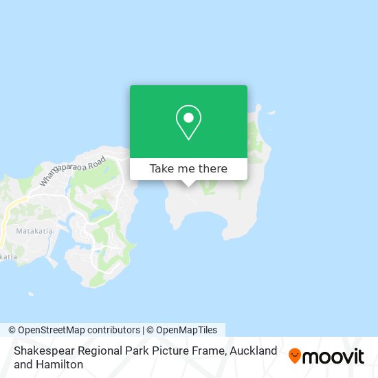 Shakespear Regional Park Picture Frame地图