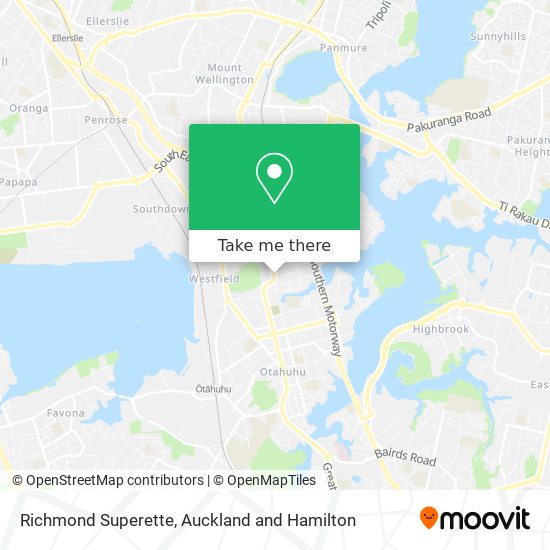 Richmond Superette map