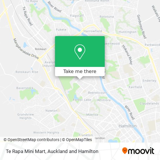 Te Rapa Mini Mart map