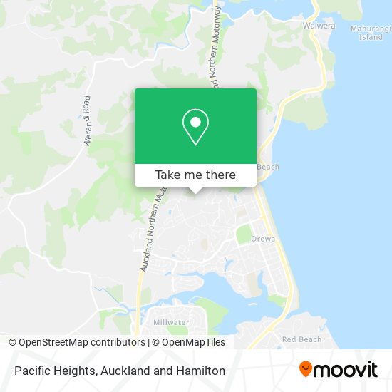 Pacific Heights map