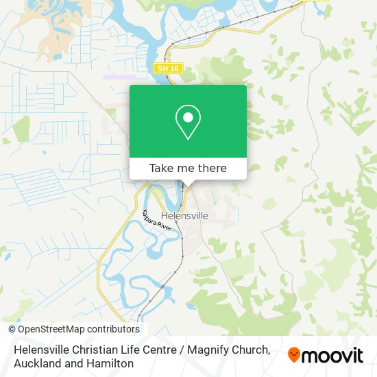 Helensville Christian Life Centre / Magnify Church map