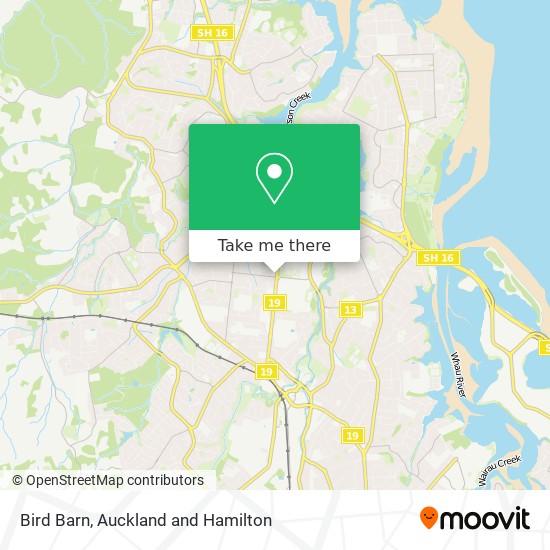 Bird Barn地图
