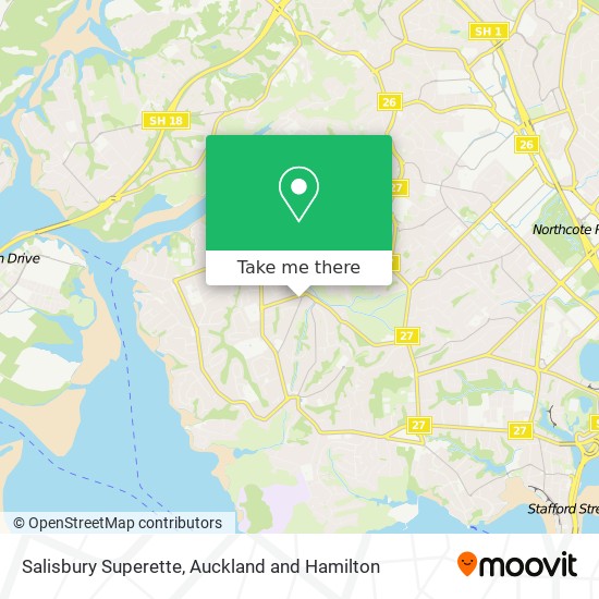 Salisbury Superette map