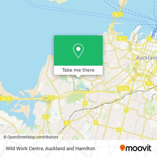 Wild Work Centre map